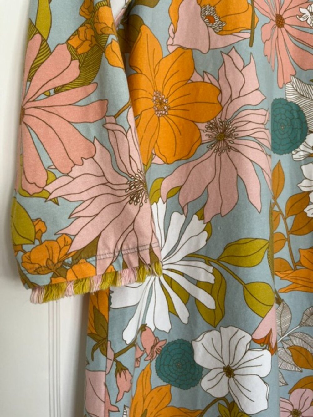 Spartina 449 Island Fringe Shift Dress | Size Medium - Picture 10 of 10